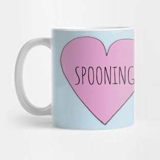 I LOVE SPOONING Mug